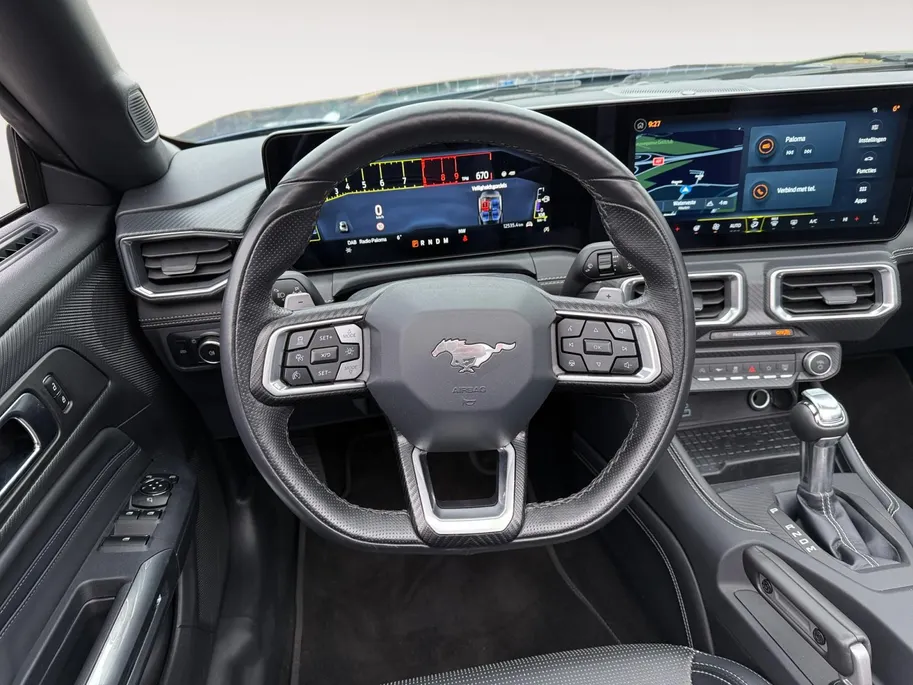 Ford Mustang 5.0 Ti-VCT V8 GT | CABRIOLET | Adaptive Cruise Control | BLIS | Kleppensysteem | Performance Modus |  Achteruitrijcamera | Leder |