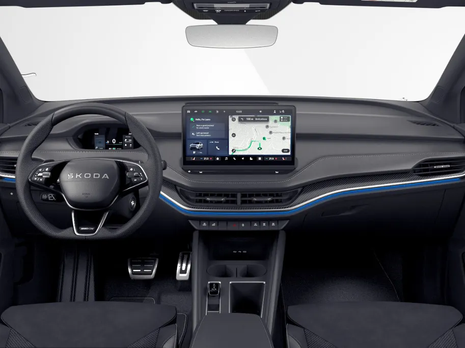 Škoda Elroq Sportline Elektromotor 85 | 21'' velgen | trekhaak wegklapbaar | 2500,- inruilvoordeel!!