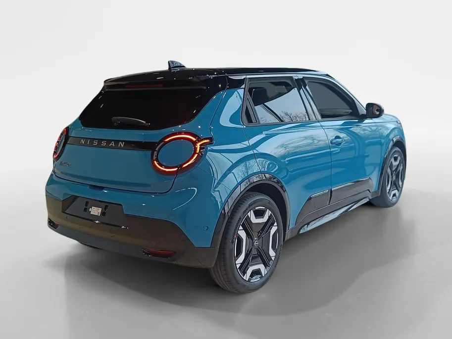 Nissan Micra 52 kWh EVOLVE A/T *Google assist*Parkeersensoren voor en achter*Climate regeling*stoel en stuurverwarming*E-padel stop*Adaptive cruise controle*LM-wielen*4x drive modus*Key card*417km WLTP*