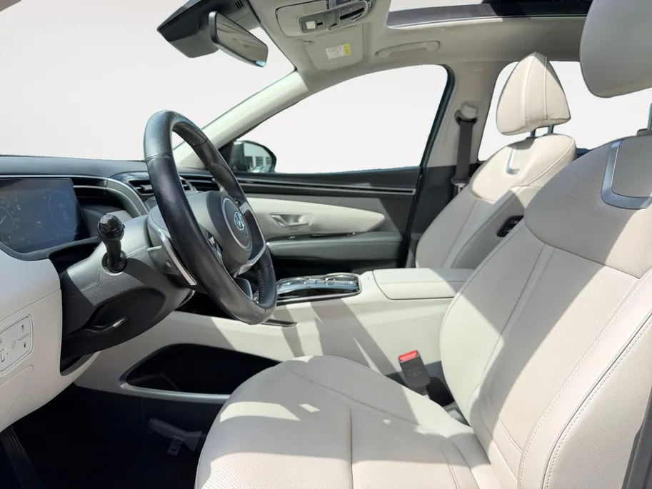 Hyundai Tucson 1.6 T-GDI PHEV Premium Sky 4WD | Leder | Panoramadak | Adaptice Cruise | Trekhaak | Clima