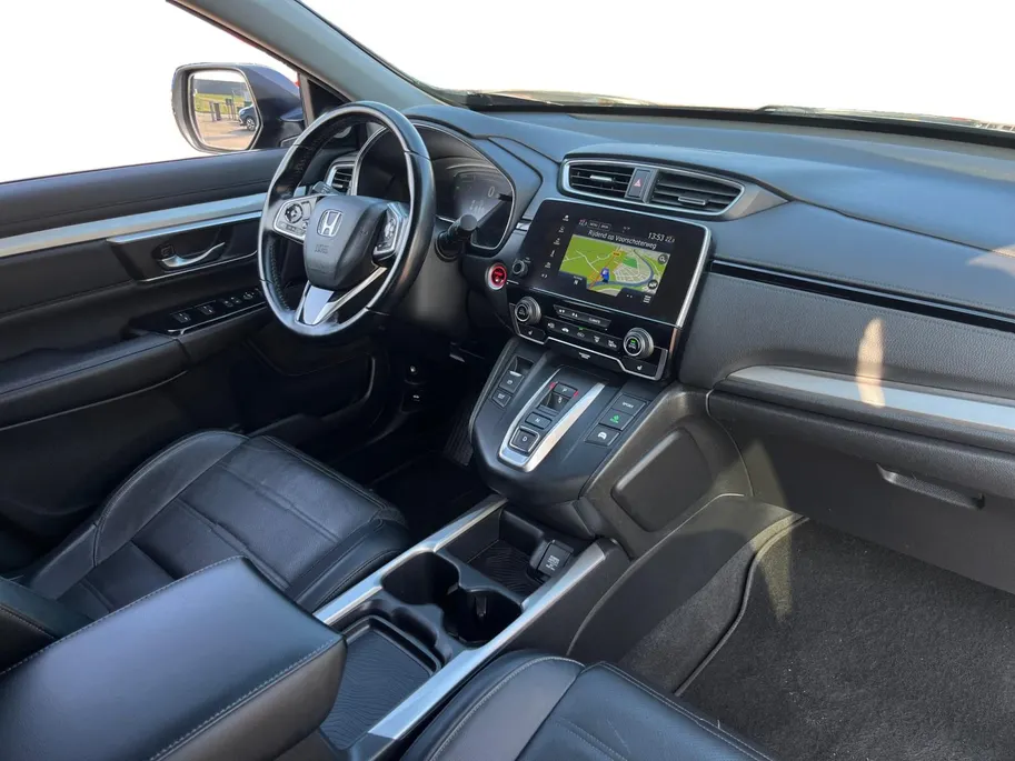 Honda CR-V 2.0 Hybrid Elegance *Automaat*Navi+Camera*Climate Control*Lederen bekleding*Adapt. Cruise Control*LM.Velgen*Zeer nette auto!