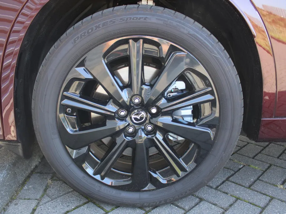 Mazda CX-80 2.5 e-SkyActiv PHEV Homura Plus | Stuur-/stoelverwarming+ventilatie | Schuifdak | Leer | HUD | Elek. stuur-/stoelverstelling | Camera rondom | 20' LM |