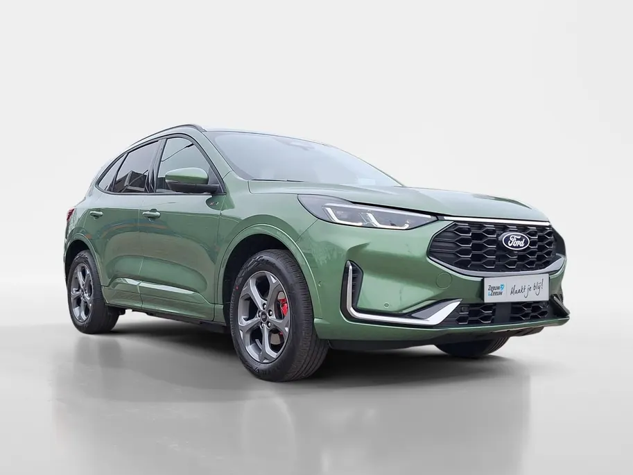 Ford Kuga 2.5 PHEV ST-Line X Nieuw te bestellen | Winterpack | El. Trekhaak | 18' Lichtmetaal | 360Camera | Adaptive Cruisecontrol | El. Achterklep | El. bestuurdersstoel + geheugen | Matrix Ledkoplampen | Halfleer bekeleed | B&O Audio |