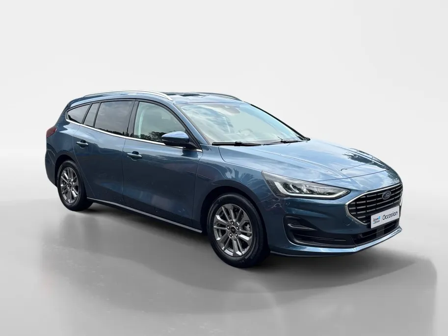 Ford Focus Wagon 1.0 EcoBoost Hybrid Titanium 155PK Automaat | NL-Auto | 1e Eigenaar | Navigatie | Climate Control | Parkeersensoren | Privacy Glass