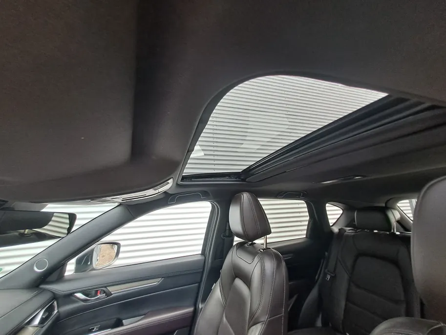 Mazda CX-5 2.5 SkyActiv-G 194 Signature AUTOMAAT | 360 Camera | Stoelverkoeling | Stoelverwarming | Adaptieve Cruise | Schuifdak | Elektr. Achterklep | Apple Carplay/Android Auto | Navigatie | Wegklapbare TREKHAAK