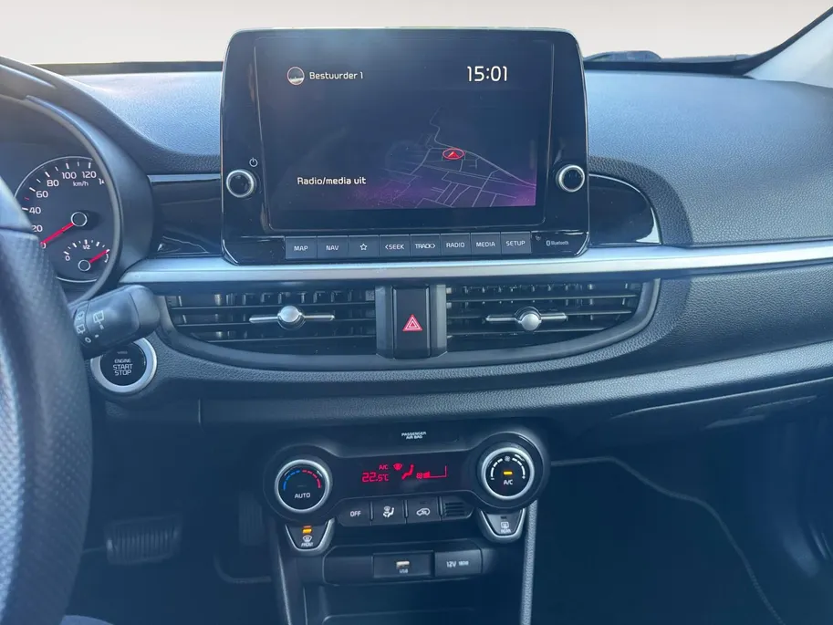 Kia Picanto 1.0 DPi GT-Line | Automaat | 1e Eigenaar | Achteruitrijcamera | Lederen bekleding | Apple/Android auto | Climate Control | 12 maanden garantie! |