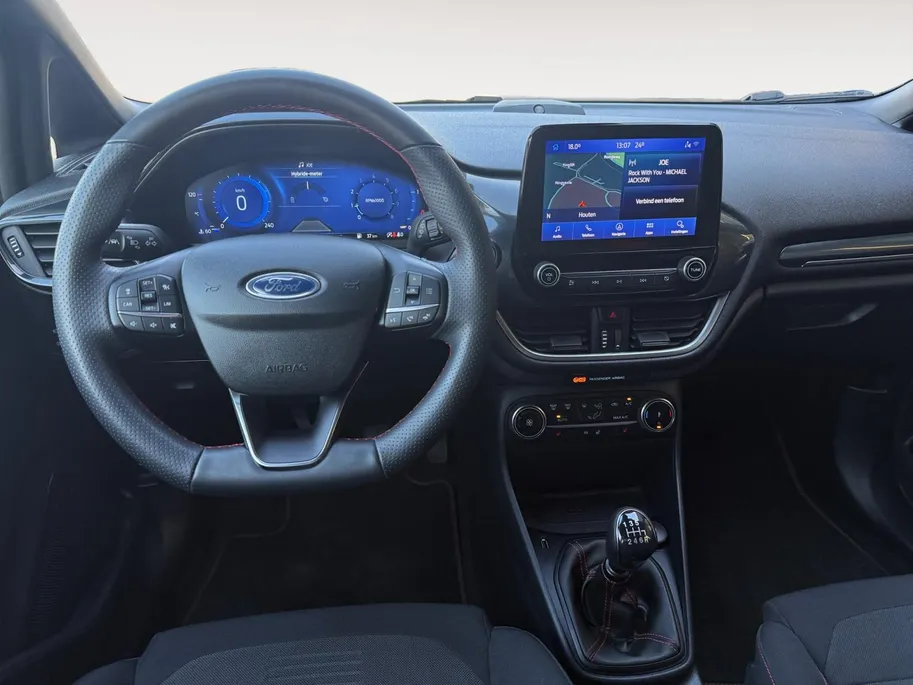 Ford Fiesta 1.0 EcoBoost Hybrid ST-Line X | NL Auto | Dealeronderhouden | Winter Pack | Driver Assistance Pack | Camera | Afneembare Trekhaak | Apple Carplay & Android Auto |