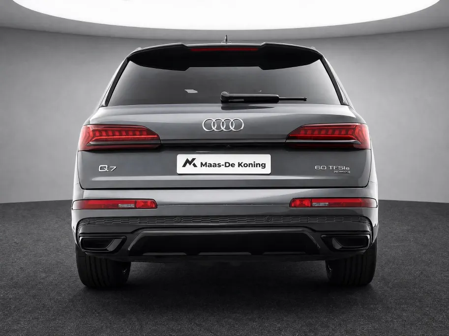 Audi Q7 60 TFSIe 462pk S-tronic Quattro Pro Line S Comp. · 360 Camera · Leder Valcona · Inklap. Trekhaak · B&O Sound · Keyless · Elek. Stoelen + Geheugen Bestuurder ·
