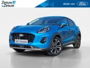 Ford Puma 1.0 EcoBoost Hybrid Titanium | !gratis upgrade naar automaat! | Winterpack | Comfortpack | El. Achterklep | Camera | Navigatie | Led verlichting | Keyless entry | 17' Lichtmetaal | Climate Control | Nieuw te bestellen! |
