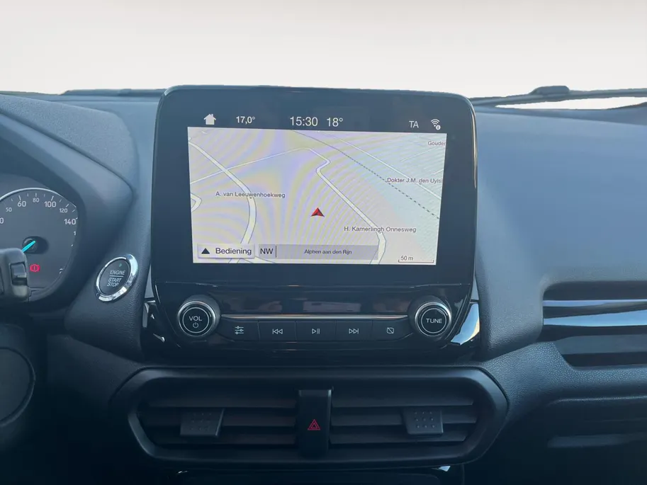 Ford EcoSport 1.0 EcoBoost Titanium | Dealer onderhouden | 1e eigenaar | NL auto | Winter pack | Navigatie | Apple carplay & Android auto | BLIS | Parkeersensoren voor en achter | Achteruitrijcamera | Cruise control | 17' lichtmetalen velgen | Bovag garantie |