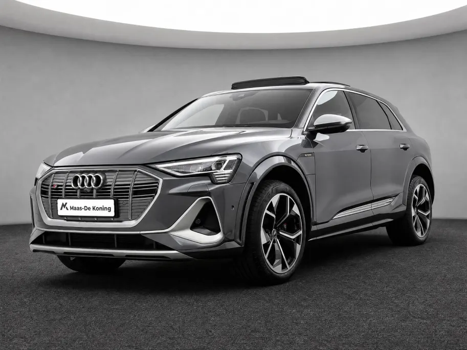 Audi e-tron S 503pk Quattro 95 kWh · SOH 95,3% · Panoramadak · Stoelventilatie · Luchtvering · 360gr. Camera · Elek. Voorstoelen · B&O Audio · 21'' Inch · Leder ·