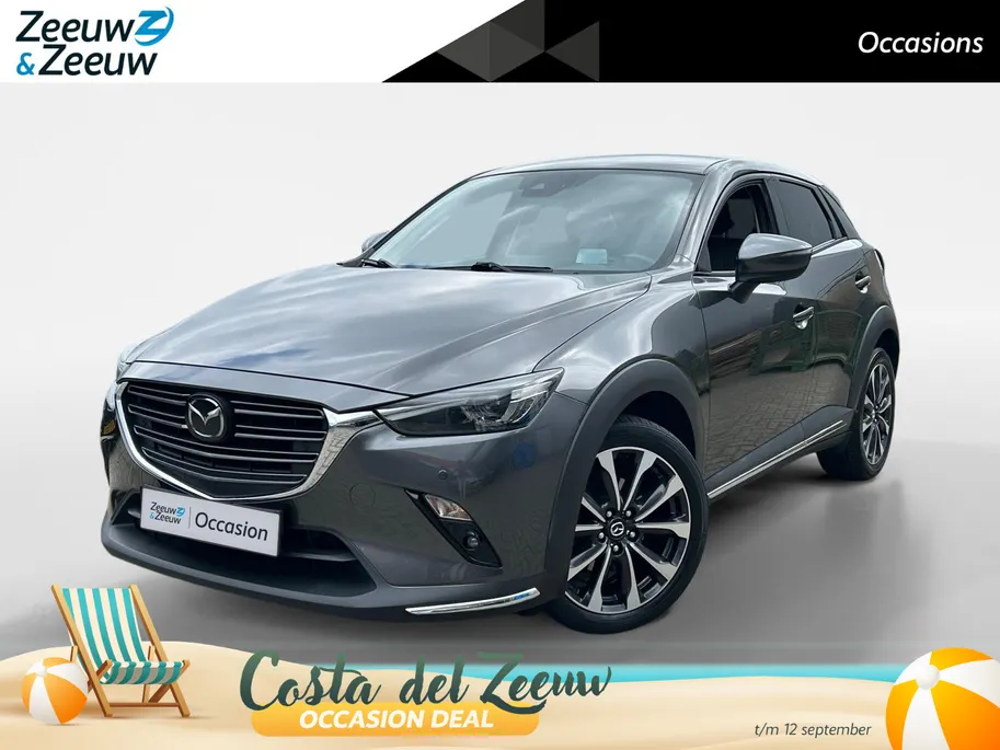 Mazda CX-3 2.0 SkyActiv-G 120 GT-M |Automaat| Cruise control adaptief|regensensor| 12 maanden Bovag Garantie|