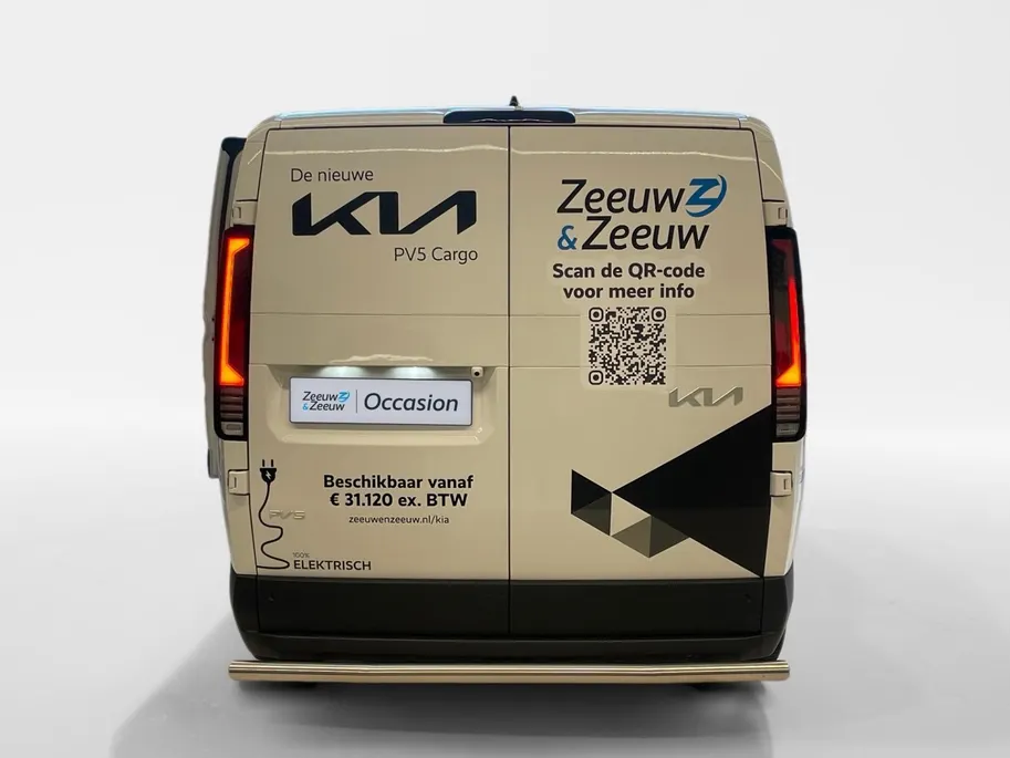 Kia PV5 L2H1 Plus 51.5 kWh | Cruise Control | Climate Control | Navigatie | Camera | Bull Bar Achterzijde |