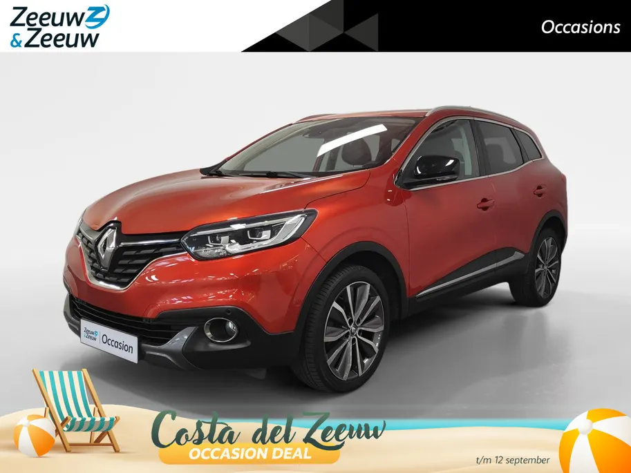 Renault Kadjar 1.2 TCe Bose NAVI AIRCO CAMERA 360 PARKEERSENSOREN BOSE GELUIDSSYSTEEM LM VELGEN HOGE INSTAP KEYLESS ENTRY DEALER ONDERHOUDEN