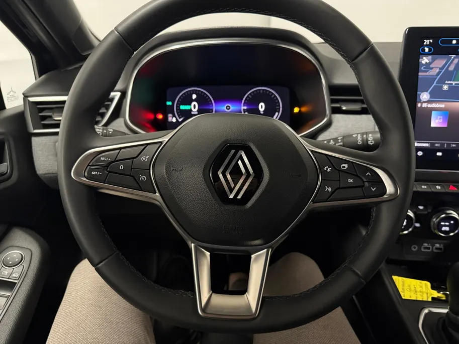 Renault Clio 1.6 E-Tech Full Hybrid 145 techno AUTOMAAT NAVI AIRCO CRUISE CONTROLE APPLE CARPLAY ANDROID AUTO CAMERA PARKEERSENSOREN LM VELGEN ZEER MOOIE AUTO