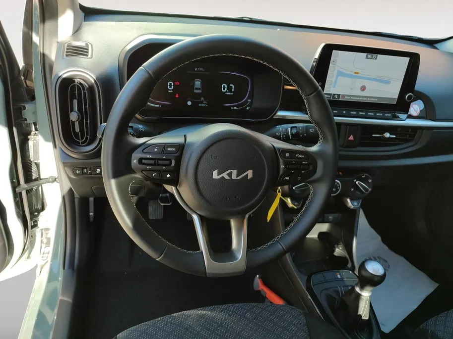 Kia Picanto 1.0 DPI DynamicPlusLine | Apple Carplay / Android Auto | Navigatiesysteem | Lichtsensor | Parkeersensoren + Camera Achter | Cruise Control | Rijstrooksensor + Correctie | 14' Lichtmetalen velgen