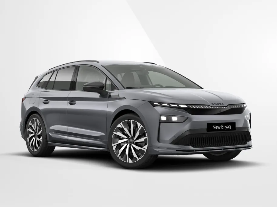 Škoda Enyaq iV Sportline Elektromotor 210 kW / 286 PK SUV 21'' velgen | Panoramisch schuif/kanteldak | wegklapbare trekhaak | 3000 inruilvoordeel
