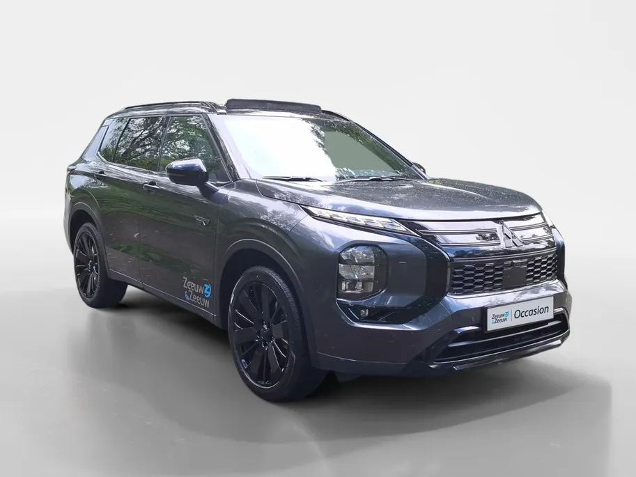 Mitsubishi Outlander 2.4 PHEV Black Edition | RIJDEND, VRAAG NAAR ACTUELE KM STAND | FULL OPTION | 360 CAMERA | STUUR, VOORRUIT, STOEL VERWARMING & VERKOELING |