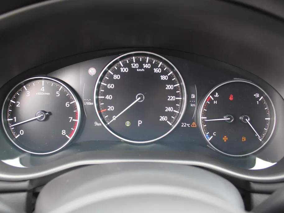 Mazda 3 2.5 e-SkyActiv-G M Hybrid 140 Exclusive-line | Nieuw | Stuur-/stoelverwarming | 360 Camera | Dodehoek detectie | HUD | Bose audio | 18' LM | LED |