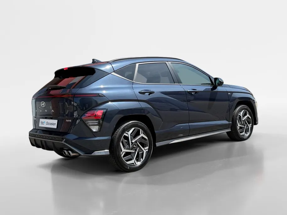 Hyundai Kona 1.6 GDI HEV N Line | Stoelverwarming & verkoeling | 360 Camera | Navigatie | Parkeersensoren voor en achter | Dodehoek detectie | Geheugenfunctie bestuurdersstoel |