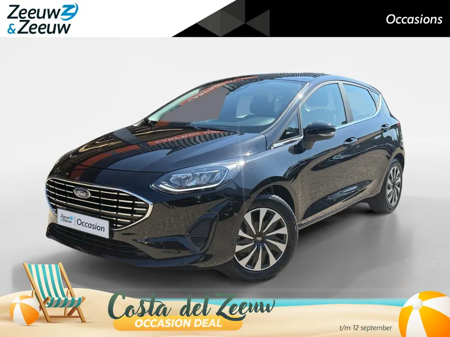 Ford Fiesta 1.0 EcoBoost Hybrid Titanium | NL Auto | Winter Pack | Comfort Pack | Apple Carplay & Android Auto | Cruise Control | PDC |