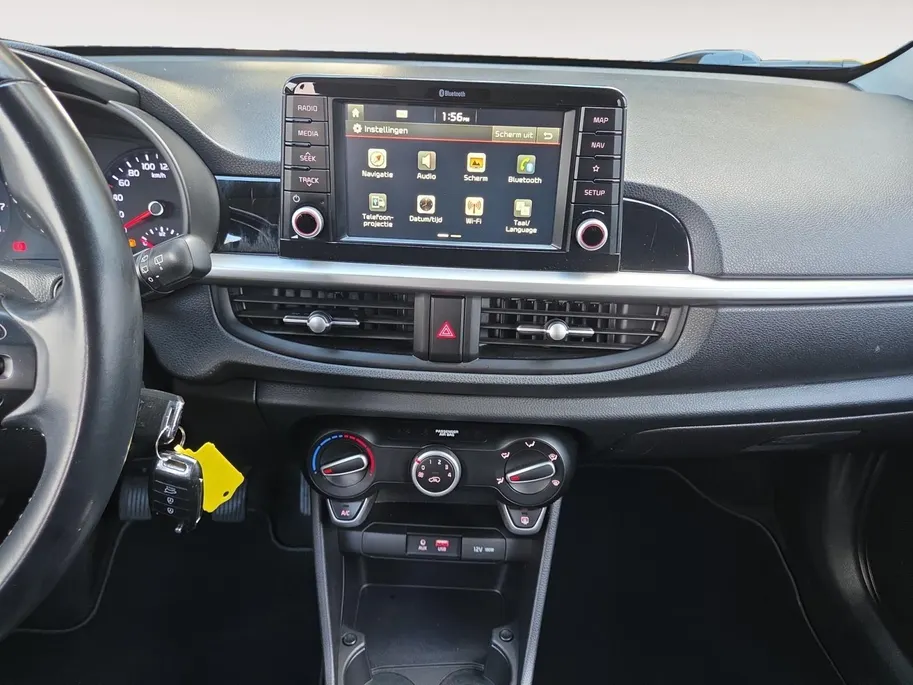 Kia Picanto 1.0 MPi DynamicLine | Camera | Cruise Control | Navigatie | Carplay | LM Velgen | 12 Maanden BOVAG Garantie |