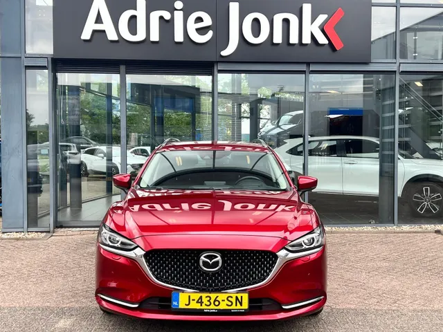 Mazda 6 Sportbreak 2.0 SkyActiv-G 165 Comfortplus Business AUTOMAAT | LEDER | Bose AUDIO | 19"LM VELGEN | STOEL- en STUURVERWARMING | STOEL VENTILATIE | APPLE VARPLAY /ANDROID AUTO |