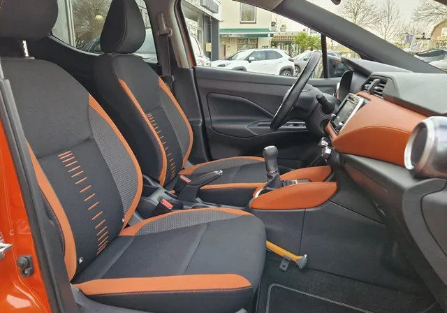 Nissan Micra 0.9 90PK N-Connecta - Interieur Pack Oranje - Navi Pack - Camera