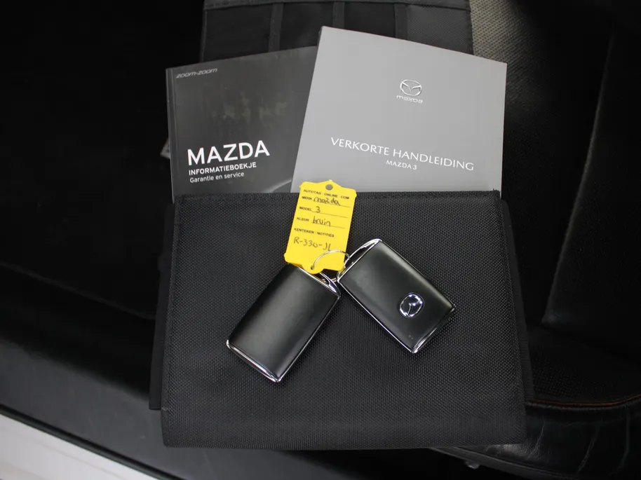 Mazda 3 2.0 e-SkyActiv-G M Hybrid 122PK 6MT Comfort | BTW Auto | Navi | Leder | Keyless | Camera | Elek. Stoelvers. |