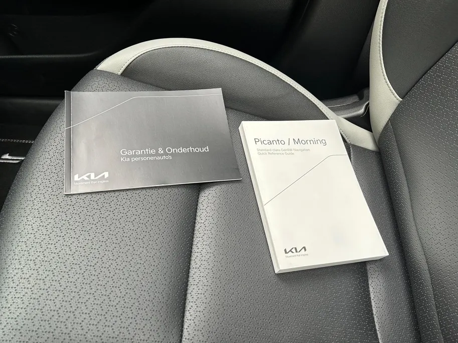 Kia Picanto 1.0 DPI GT-Line Automaat | Apple Carplay / Android Auto | Navigatiesysteem | Stoel + Stuurverwarming | Elektrisch Bedienbaar Schuif / Kanteldak | Parkeersensoren + Camera Achter | Cruise Control | Dodehoekdetectie + Correctie | Lichtsensor | 16'Lichtmetal