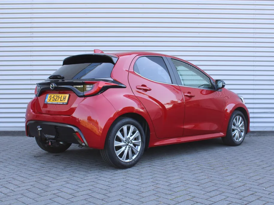 Mazda 2 Hybrid 1.5 Select | Trekhaak | Stuur-/stoelverwarming | Camera | HUD | Telefoonlader | Dodehoek detectie | Cruise adapt. | Clima | 16' LM |