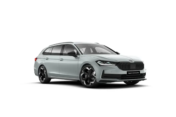 Škoda Superb combi Sportline Business 1.5 TSI PHEV 150 kW / 204 PK Combi | Pebble Silver | 19'' Lichtmetalen Velgen | 1000,- inruilpremie!!