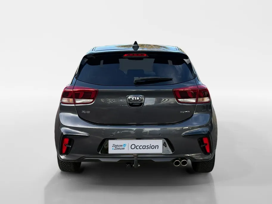 Kia Rio 1.0 TGDI GT-Line AUTOMAAT ! | STOELVERWARMING | CLIMATE CONTROL | DEALER ONDERHOUDEN | NAVIGATIE | STUURVERWARMING | TREKHAAK!