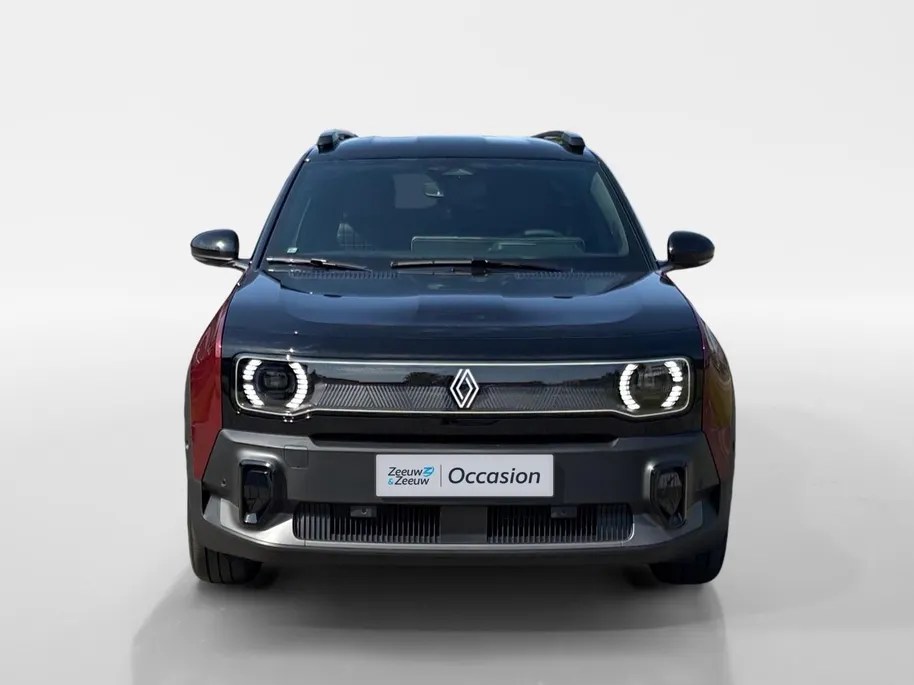 Renault 4 Comfort Range Iconic 52 kWh Automaat | DEMO | Elektrische Klep | Zwarte Motorkap | Camera | Adaptive Cruise Control | Parkeersensoren | Apple CarPlay/Android Auto |