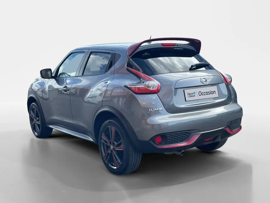 Nissan Juke 1.2 DIG-T S/S N-Connecta | Navigatie| Cruise Control| Metalliclak| Spoiler| Zwarte velgen| Climate control| UNIEK!