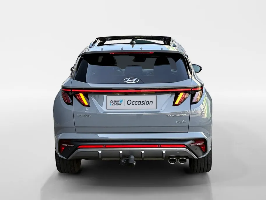 Hyundai Tucson 1.6 T-GDI PHEV N Line Sky 4WD | Pano | Trekhaak | Stoelventilatie/Verwarming | Stuurverwarming | 360 Camera | Keyless | Elektrische klep |
