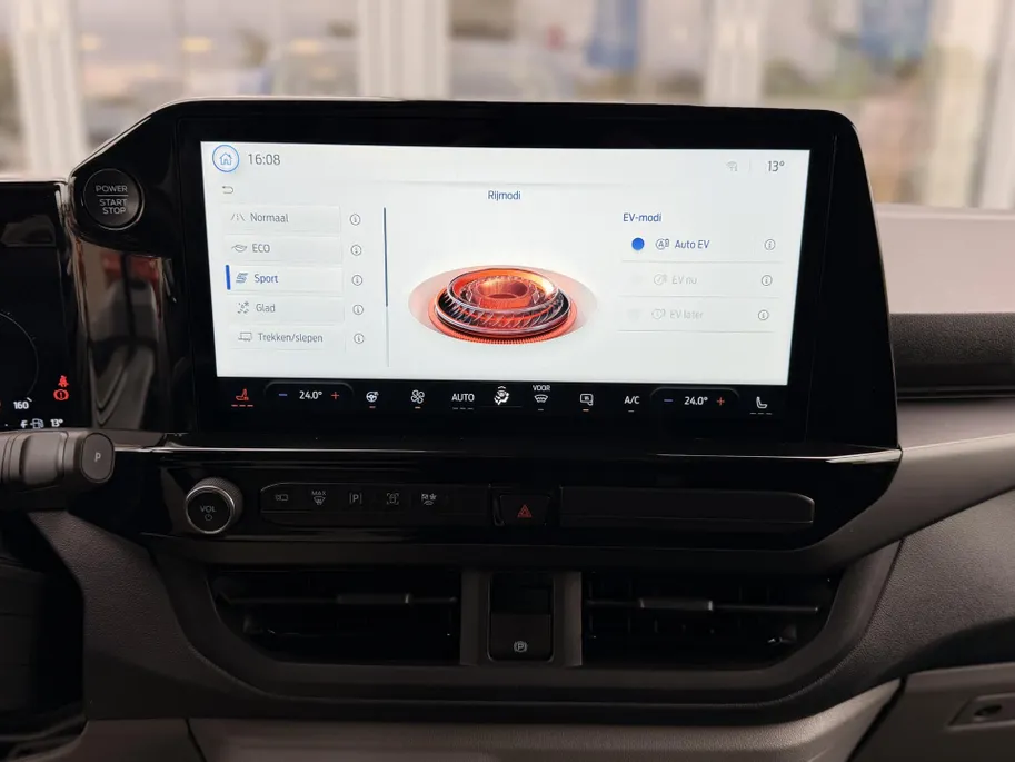 Ford Transit Custom 320 2.5 PHEV L2H1 Sport DRIVER ASSISTANCE PACK ULTIMATE I DUBBELE ZIJSCHUIFDEUR I TREKHAAK I WINTER PACK I ADAPTIEVE MATRIX LED-KOPLAMPEN I APPLE CARPLAY / ANDROID AUTO I
