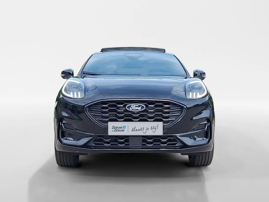 Ford Puma 1.0 EcoBoost Hybrid ST-Line X | 5.000,- Ready Set Ford Bonus | Gratis automaat t.w.v. 1.500,-! | 0,99% Ford Options |Winterpack | Driver Assistancepack | 19' Lichtmetaal | Panoramadak | Matrix Ledkoplampen | 360Camera | Adaptive Cruisecontrol | El. Achter