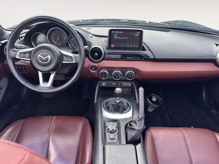 Mazda MX-5 RF 2.0 SkyActiv-G 160 GT-M | NL auto | Elektr. cabriodak | Bose audio | Lederen bekleding | Cruise Control | Stoelverwaming | 12 maanden garantie