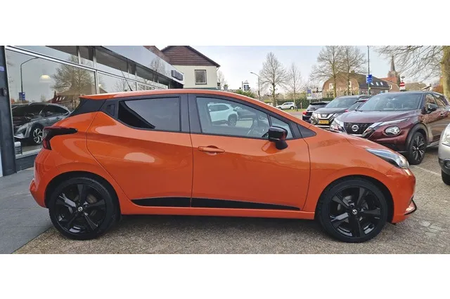 Nissan Micra 0.9 90PK N-Connecta - Interieur Pack Oranje - Navi Pack - Camera