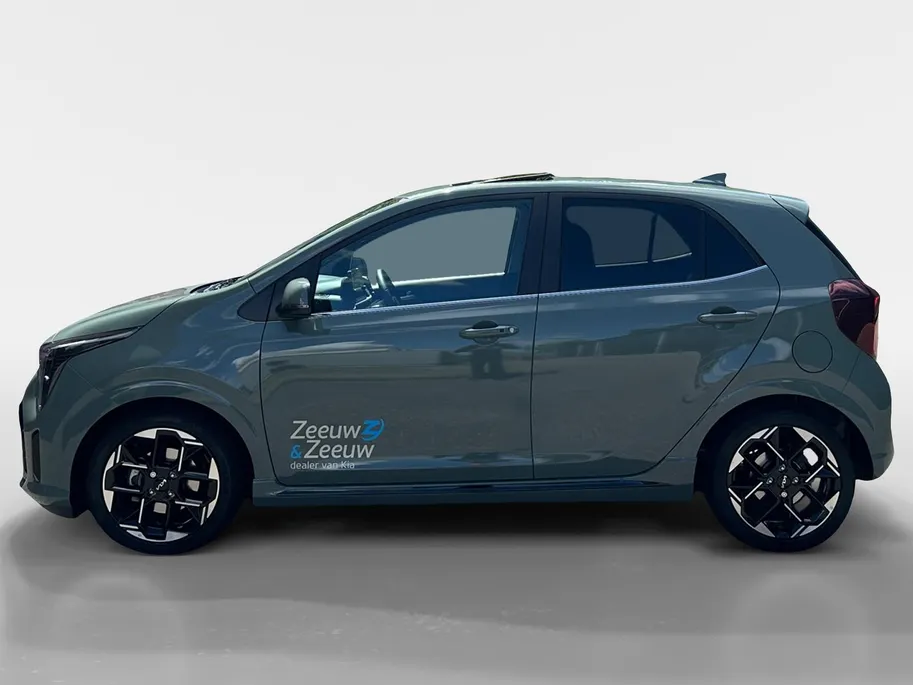 Kia Picanto 1.0 GDi GT-Line Automaat | Schuif/kanteldak | Stoel/stuur verwarming | Keyless entry | Fabrieksgarantie 20-1-2033 + 3x 1 jaar* | NAP