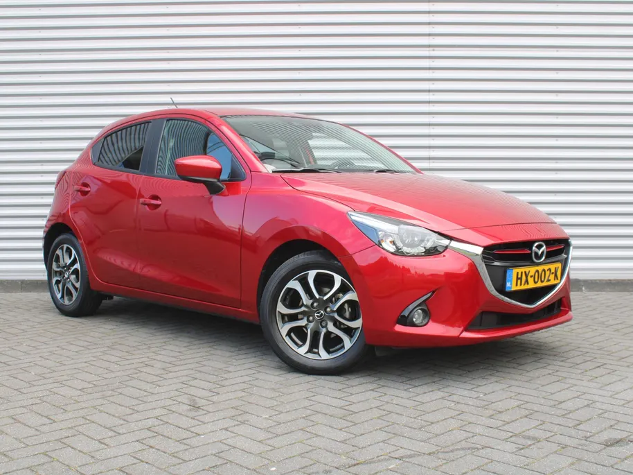 Mazda 2 1.5 Skyactiv-G GT-M | Stoelverwarming | Parkeersensor achter | 16' LM | Clima | Cruise | Navi | LED | Weinig km!! |