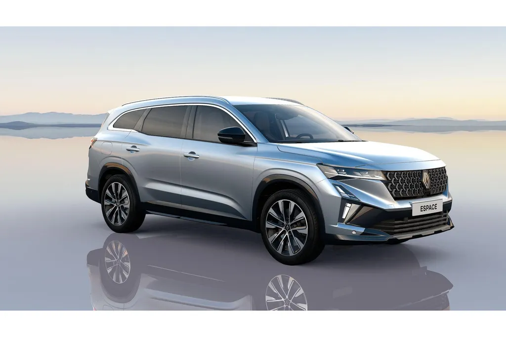 Renault Espace E-Tech full hybrid 200 techno 5p. Aktie nu met € 6.615,- Zeeuw en Zeeuw korting.