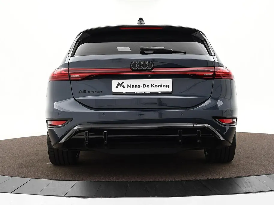 Audi A6 e-tron S edition 83 kWh 286pk · SOH 99,5% · Panoramadak · Luchtvering · Camera · SONOS Sound · Head-Up Display · Elek. Achterklep · Stoelverwarming · Garantie t/m 06-10-2030 of 100.000km