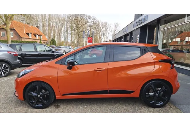 Nissan Micra 0.9 90PK N-Connecta - Interieur Pack Oranje - Navi Pack - Camera