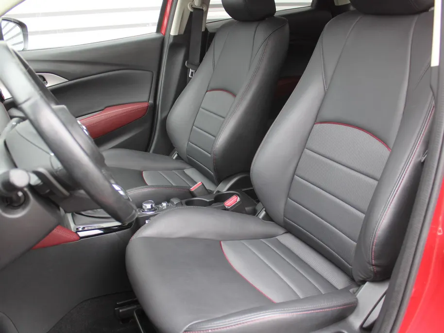 Mazda CX-3 2.0 SkyActiv-G 120 GT-M | Stuur-/stoelverwarming | Leer | Dodehoek detectie | Camera | Bose | HUD | LED | 18' LM | Cruise adapt. | Navi | Clima |