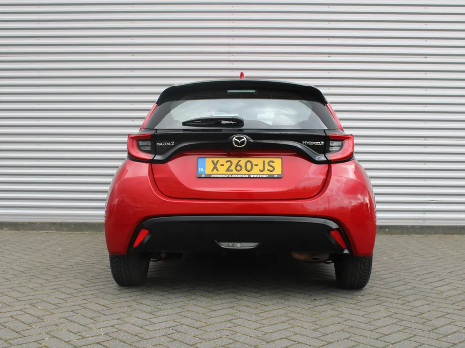 Mazda 2 Hybrid 1.5 Agile | Comfort pakket | 15' LM | Stuur/-stoelverwarming | Carplay | Cruise adapt. |