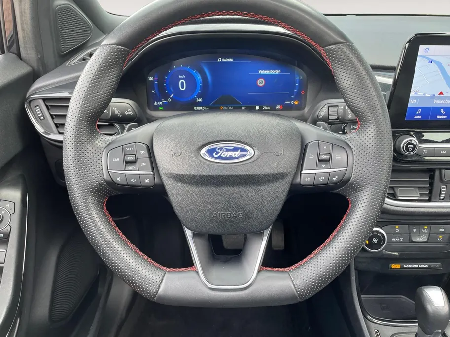 Ford Puma 1.0 EcoBoost Hybrid ST-Line *Automaat*Navigatie*Schuif/kanteldak*Cruise Control*LM.Velgen*Carplay*Zeer nette auto!