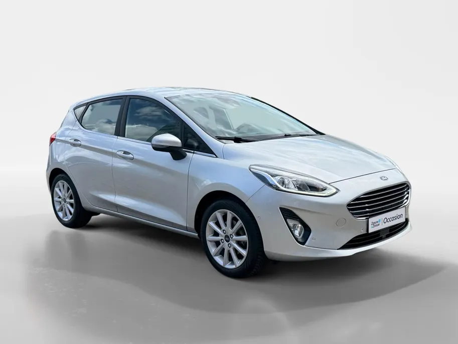 Ford Fiesta 1.0 EcoBoost Titanium |Apple Carplay/Android Auto| Trekhaak| Voorrutverwarming| 12 maanden Bovag garantie|