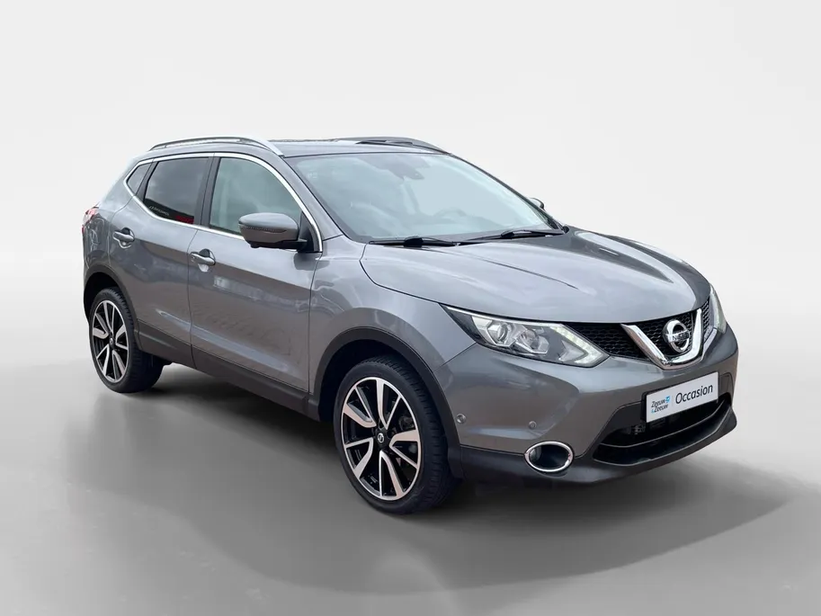 Nissan QASHQAI 1.2 Tekna *Automaat*Navi+360Camera*Climate Control*Stoelverwarming*Panoramadak*Trekhaak*LM.Velgen*Lederen bekleding*Zeer nette auto!